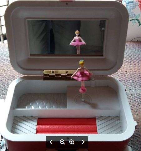 Musical Suitcase Jewelry box