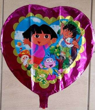 Dora party foil balloon- 45cm