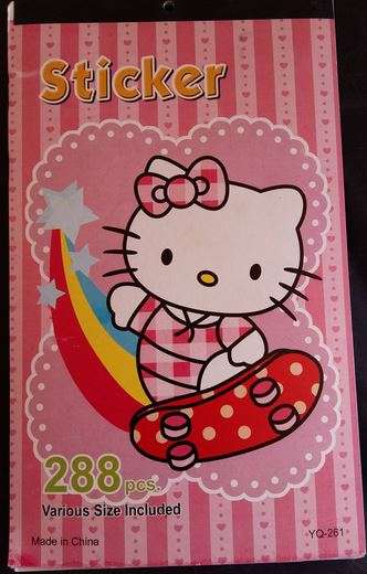 Hello Kitty sticker book(288 stickers)