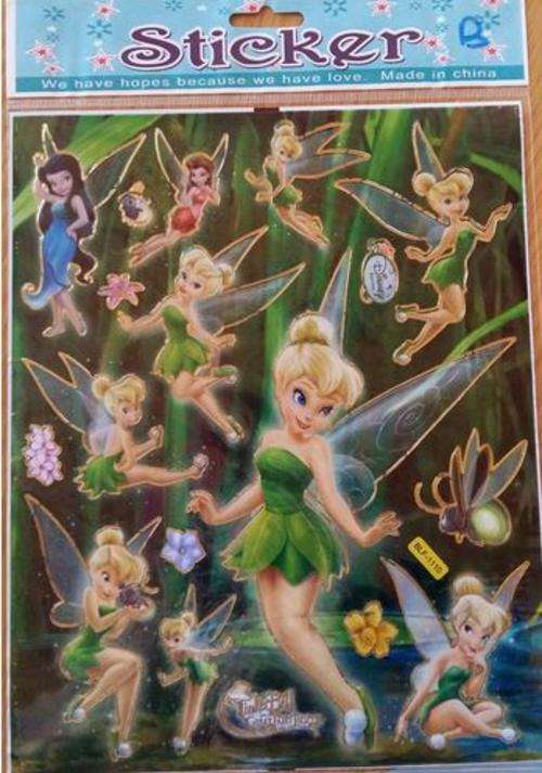 Tinkerbell sticker sheet