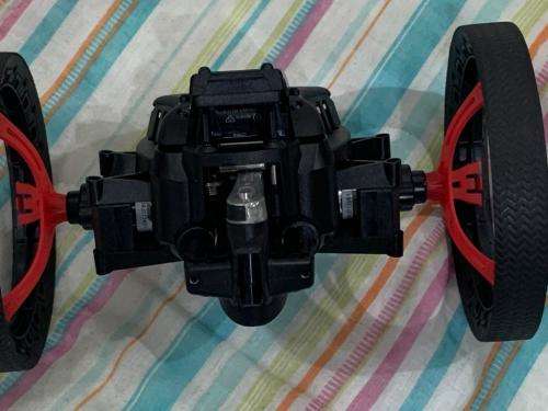 Parrot Jumping Sumo App-Controlled MiniDrone for Android and iOS (Black) 720mp camera