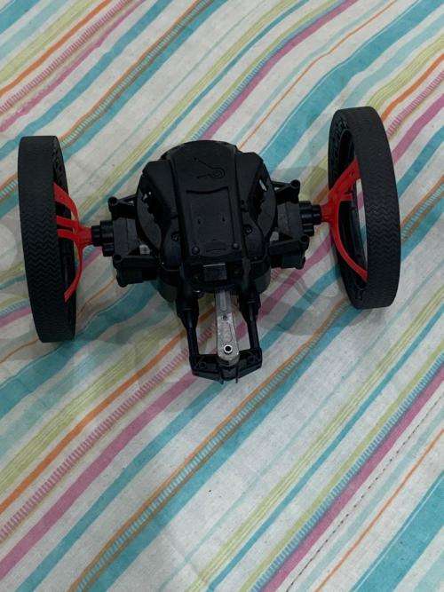 Parrot Jumping Sumo App-Controlled MiniDrone for Android and iOS (Black) 720mp camera