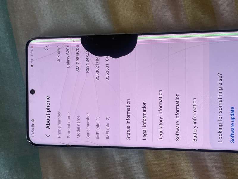 Samsung S20+ 128GB Please Read