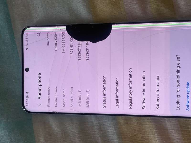 Samsung S20+ 128GB Please Read