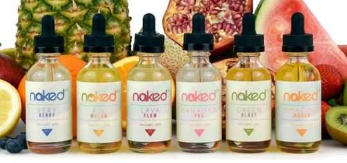NAKED 100 VAPE JUICE / E-LIQUID / E-JUICE / 9 BOTTLES * 3MG 60ML *