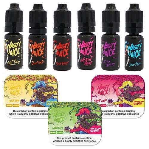 NASTY JUICE 3MG 50ML VAPE JUICE E LIQUID 7 PACK DEAL