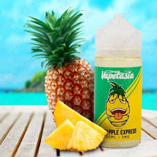 VAPETASIA PINEAPPLE EXPRESS 3MG 100ML VAPE JUICE E LIQUID 3 PACK DEAL