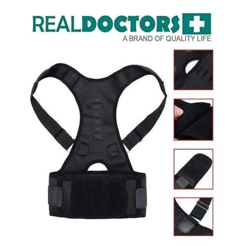 REAL DOCTORS POSTURE SUPPORT BRACE- XL SIZE