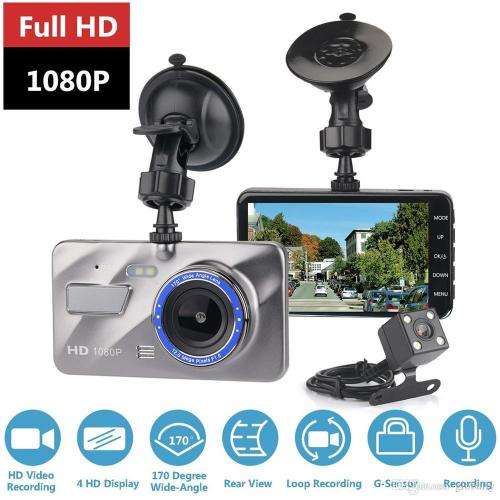 HD FRONT AND REAR DASHCAM