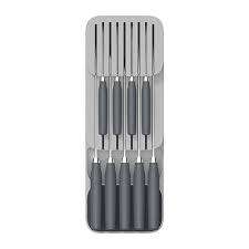 DRAWER STORE COMPACT 2-TIER KNIFE ORGANIZER NEAT STORAGE SOLUTION