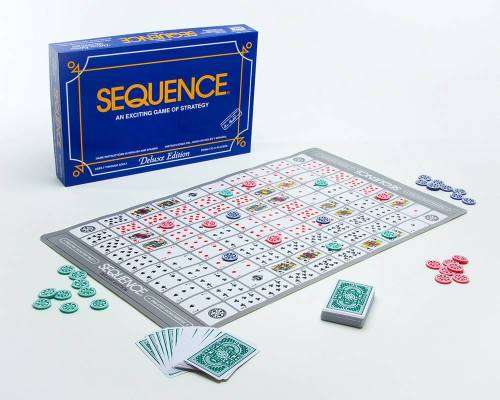 SEQUENCE AND RISK GLOBAL DOMINATION BOARD GAME CHRISTMAS BUNDLE BLACK FRIDAY DEAL