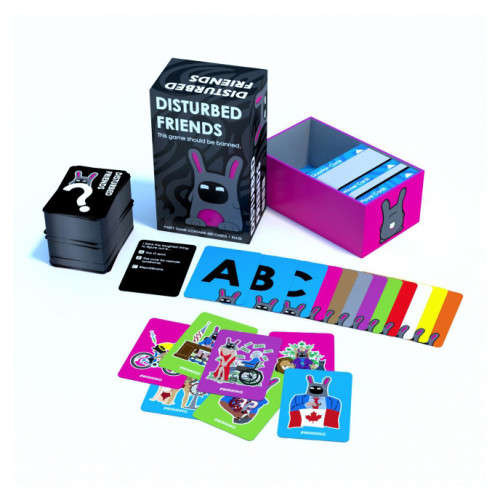 DISTURBED FRIENDS ADULT PARTY GAME