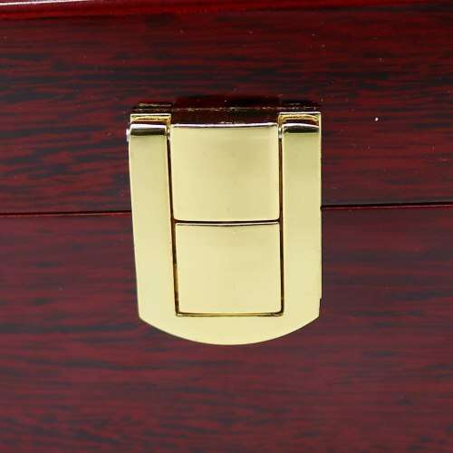 WATCH BOX / DISPLAY / CASE / STORAGE / ORGANISER 10 SLOT/ BLOCK/ DIVISION REAL SOLID WOOD MAHOGANY
