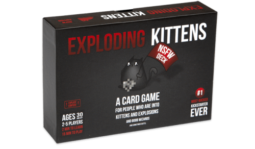 EXPLODING KITTENS NSFW (NOT SAFE FOR WORK) VERSION