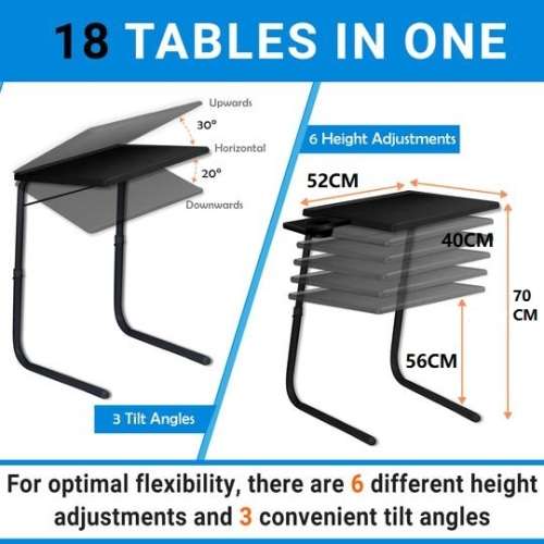 TABLE MATE II  HEIGHT AND TILT ADJUSTABLE  MULTI-PURPOSE TABLE