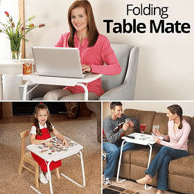 TABLE MATE II  HEIGHT AND TILT ADJUSTABLE  MULTI-PURPOSE TABLE