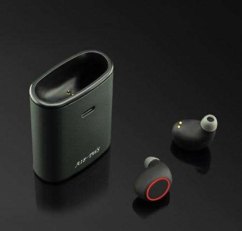 A18-TWS TRUE BLUETOOTH WIRELESS EARPHONES / EARBUDS TWINS WIRELESS EARBUDS WITH CHARGING POD