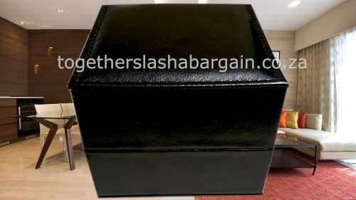 LUXURY STICHED SUPPLE PU LEATHER  SINGLE WATCH PROTECTIVE STORAGE BOX 1PCS
