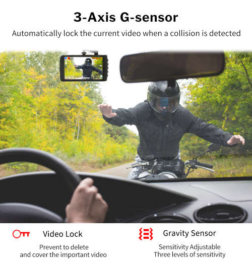FULL HD 1296P PREMIUM VEHICLE DASH CAM