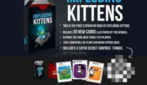 EXPLODING KITTENS + IMPLODING KITTENS MEGA SUMMER DEAL / AGE 7+