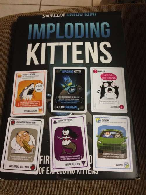 EXPLODING KITTENS + IMPLODING KITTENS MEGA SUMMER DEAL / AGE 7+