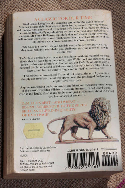 Gold Coast - Nelson De Mille (Soft cover) [316g]