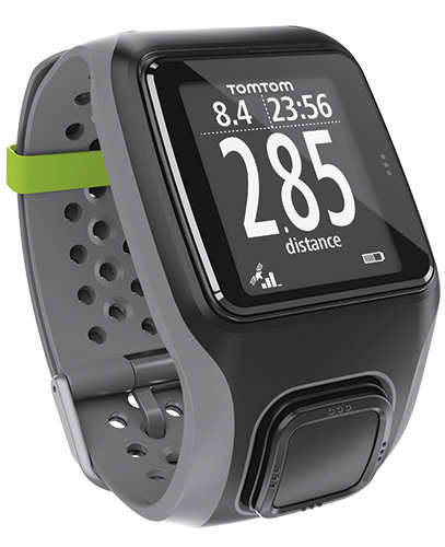 TomTom Multi-Sport GPS Watch with Altimeter & Bike Mount