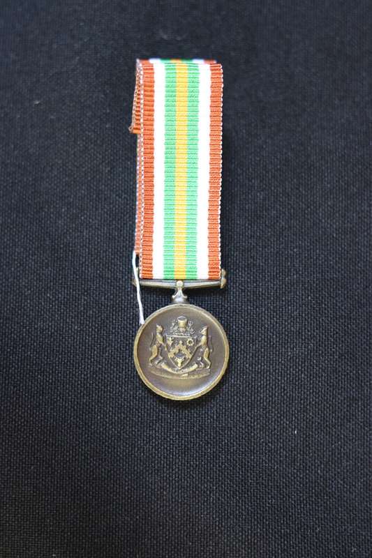 Miniature Transkei Faithful Service Medal EF