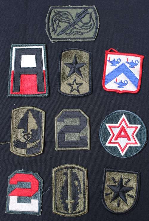 Lot of USA Army patches