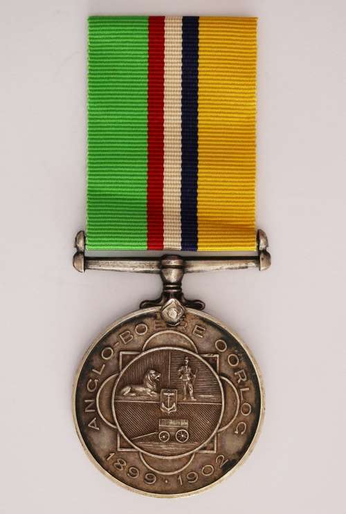 Anglo-Boere Oorlog War Medal (ABO) - Burger JA Malan, Potchefstroom Commando EF