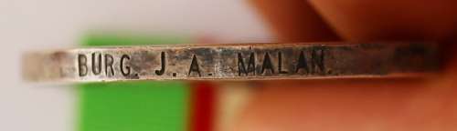 Anglo-Boere Oorlog War Medal (ABO) - Burger JA Malan, Potchefstroom Commando EF