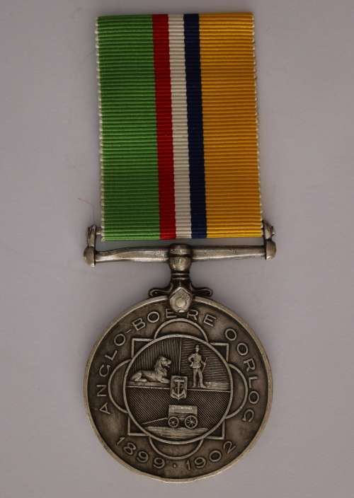 Anglo-Boere Oorlog War Medal (ABO) - Hoofd Telegrafist CP van Niekerk (POW) VF