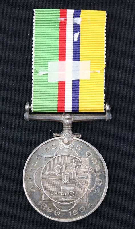 ABO medal to Burger F.T. Kleynhans of the Frankfort Commando  EF