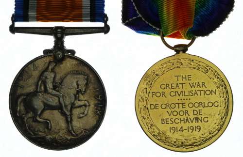 Pair: BWM, BVM Pte N G Lindenburg 8 SAI (Wounded East Africa) in original issue boxes EF