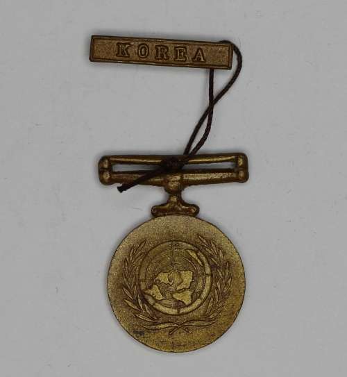 Miniature United Nations Korea Medal EF