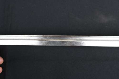 BRITISH / SOUTH AFRICA NAVY OFFICER'S SWORD MADE IN ENGLAND