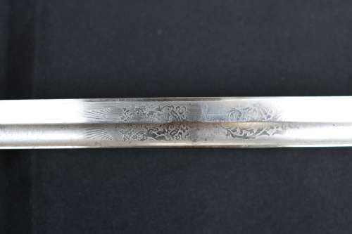 BRITISH / SOUTH AFRICA NAVY OFFICER'S SWORD MADE IN ENGLAND