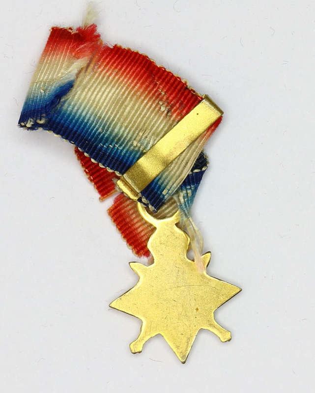 MINIATURE MEDAL: 1914 STAR & 5 AUG - 22 NOV 1914 MONS CLASP EF