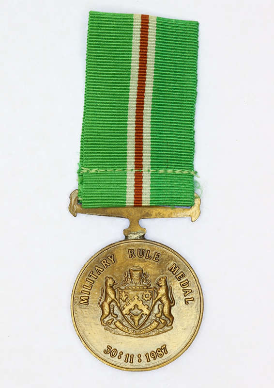 Transkei Military Rule Medal unnamed/unnumbered EF
