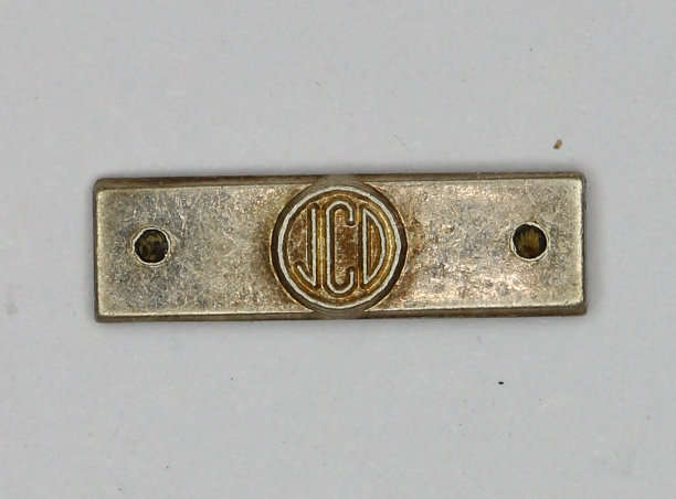 Miniature John Chard Decoration bar for 40 years service EF