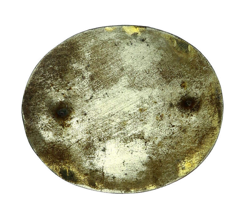Sergeant Major Class I embroidered badge mounted on metal backing