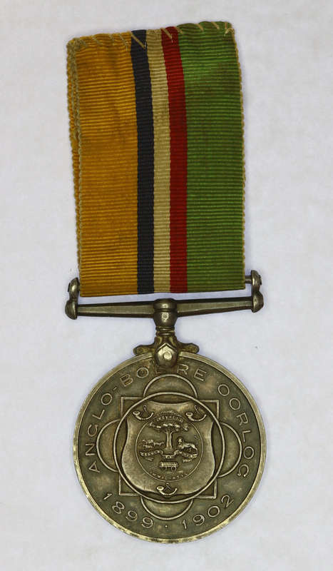 ABO medal to Burger Johannes Gerhardus Stefanus Jansen Pretoria Commando (P.O.W.) EF
