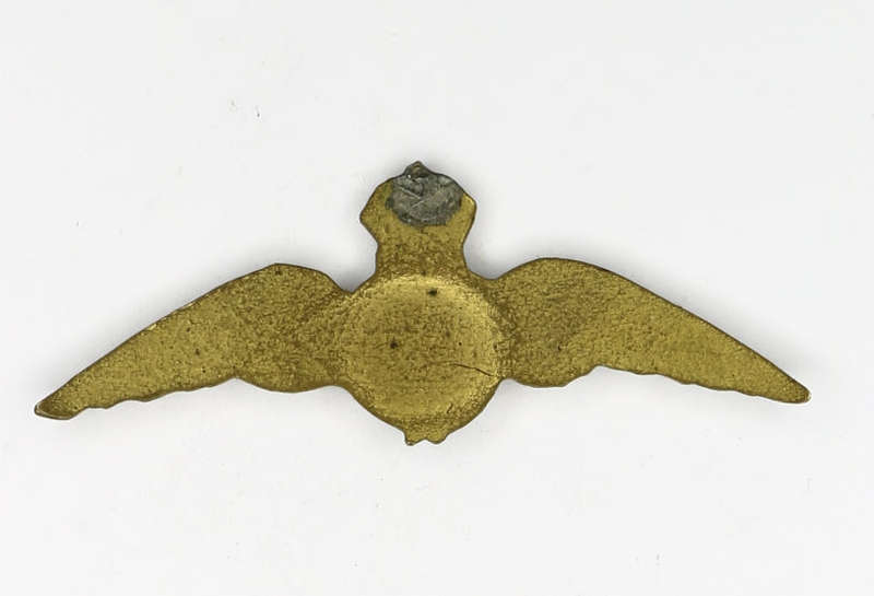 Royal Flying Corps enamelled sweetheart brooch (note no pin and minor damage to enamelling) EF RFC