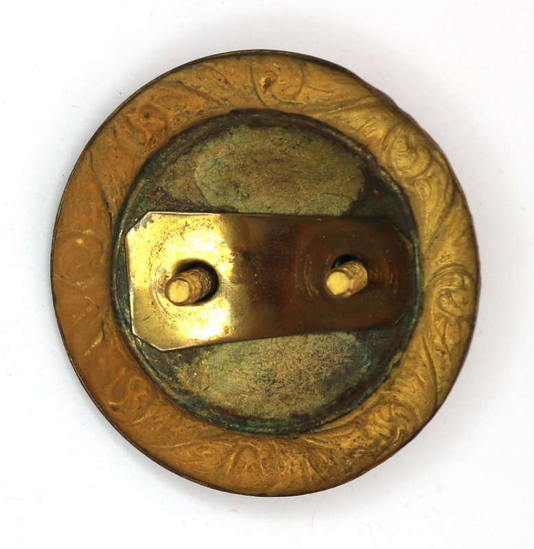 Zuid-Afrikaansche Republiek Corps Staatsartillerie badge EF (missing chain and whistle)