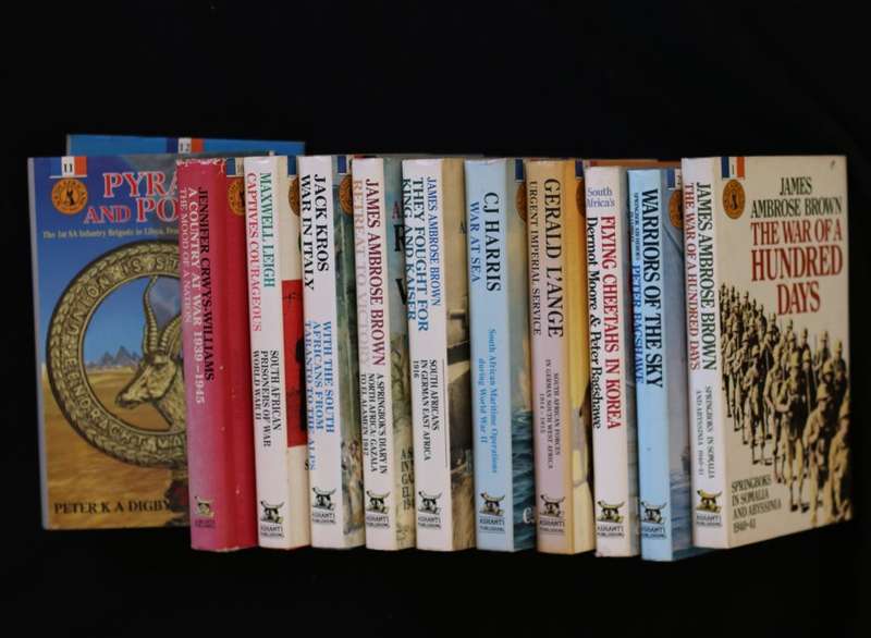 Complete 12 Volume Set of South Africans at War Series by Ashanti Pubishing