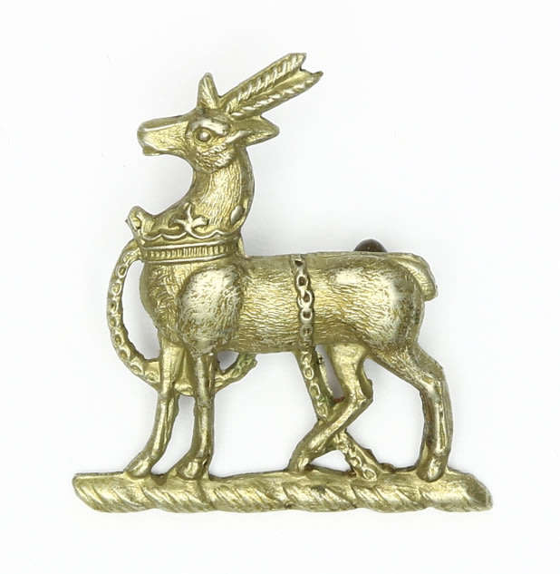 Warwickshire collar badge