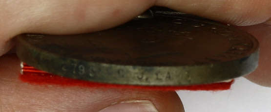 War Medal 27990 D.J. Laws EF