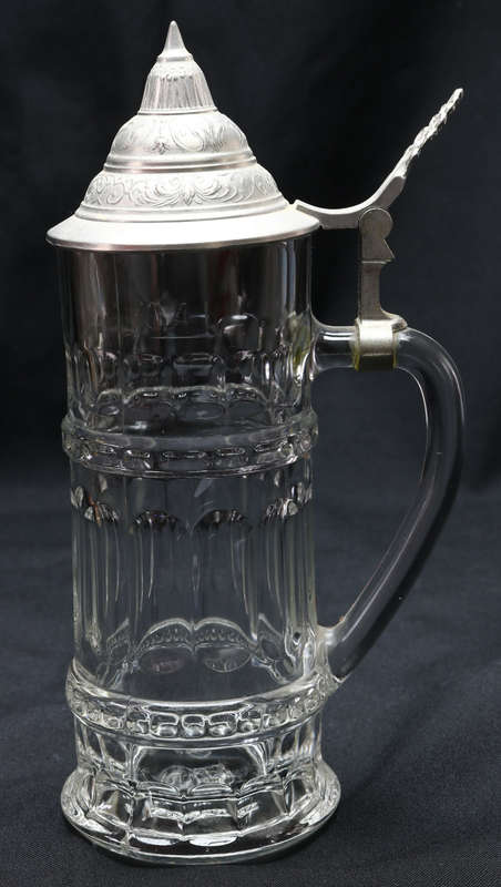 Decorative glass Mug