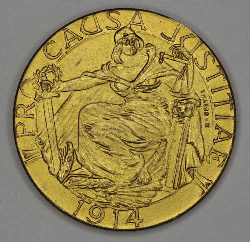 WWI Commemorative Medal with seven Allied Leaders on Reverse 35mm EF