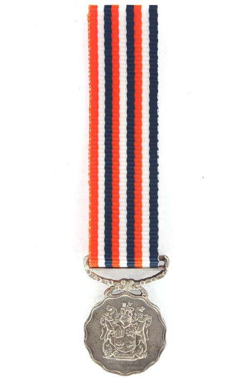 Miniature Permanent Force Good Service Medal EF silver